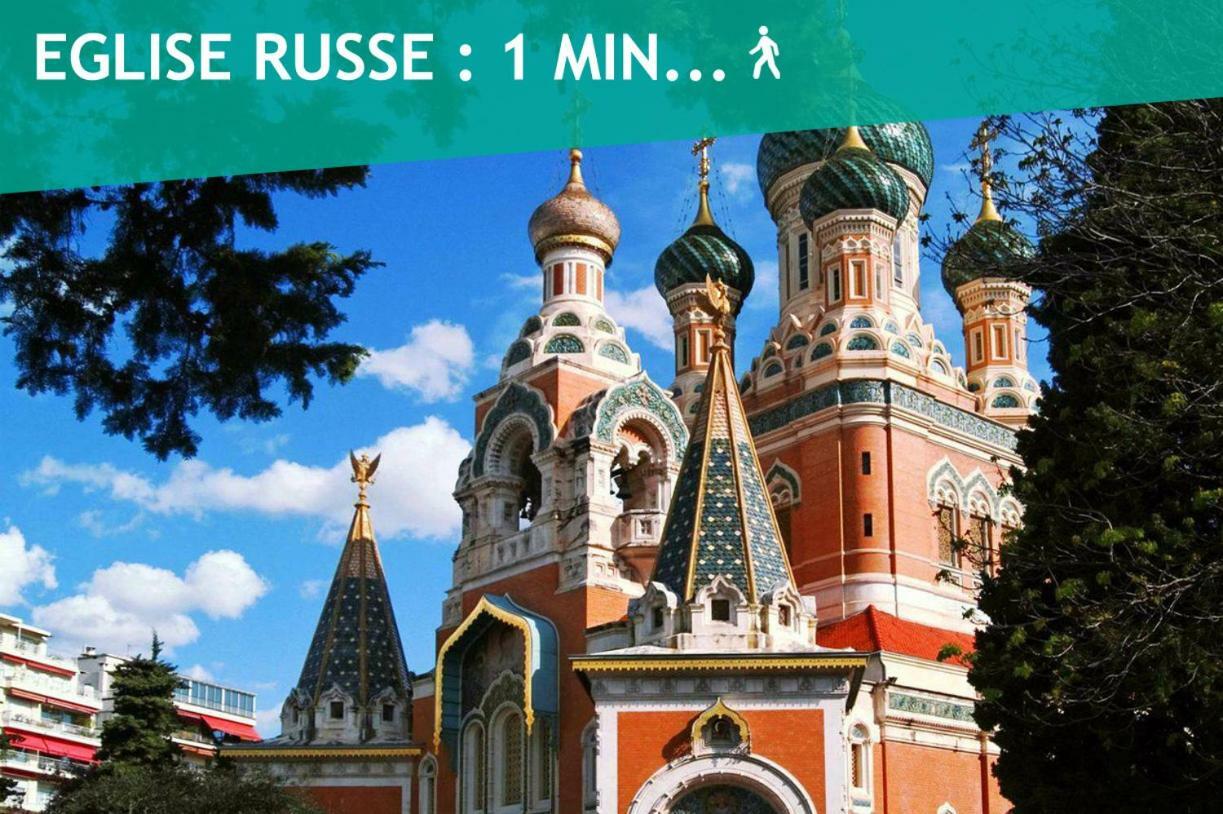 2 Pieces Eglise Russe Nizza
